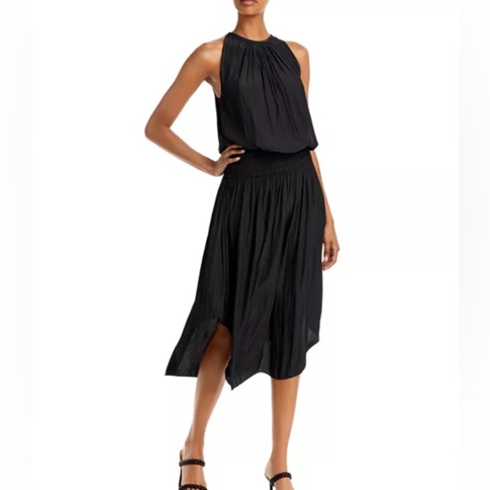 Gab & Kate Black Midi Dress – Size L